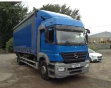 2010 Mercedes 1Benz 829 4x2 18 Tons Sleeper cab, Manual Gearbox Steel Suspension Curtain side